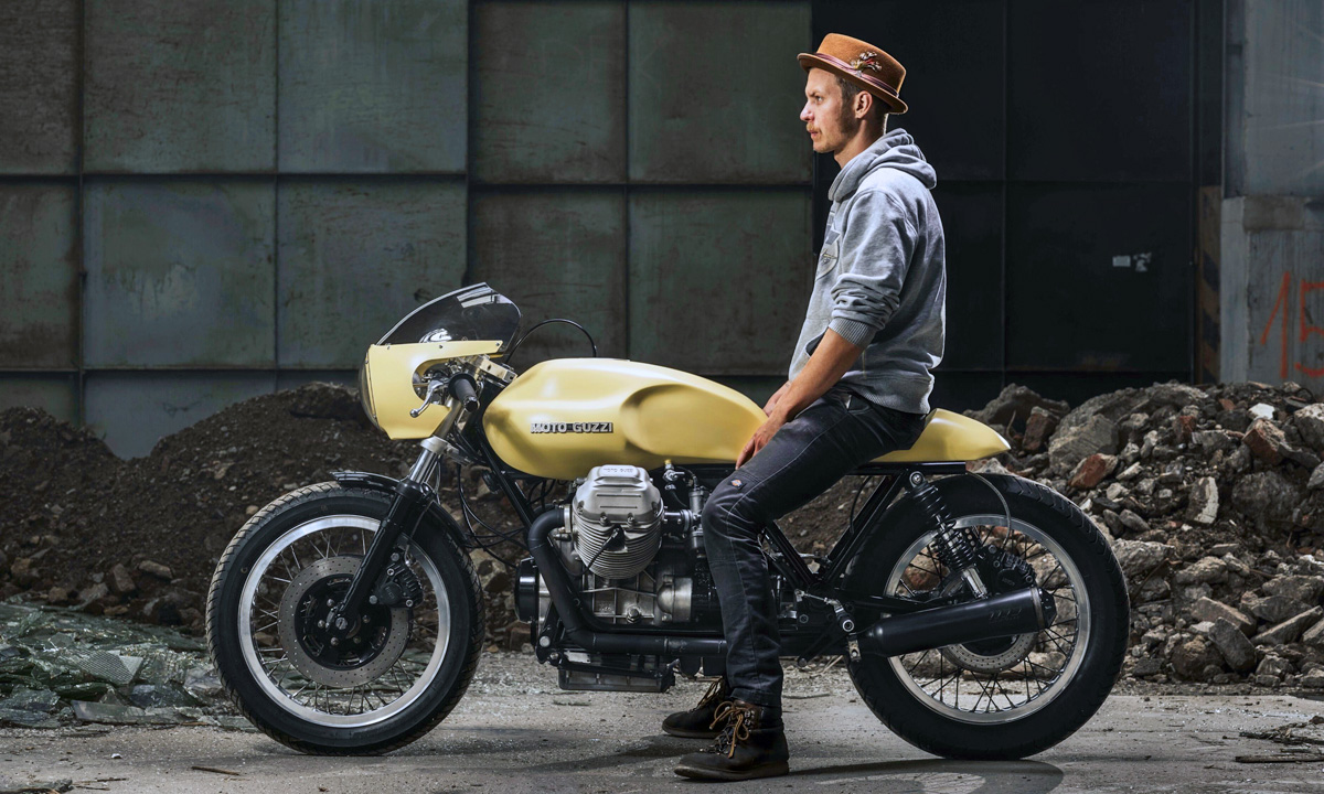 Moto guzzi retro cafe racer hotsell