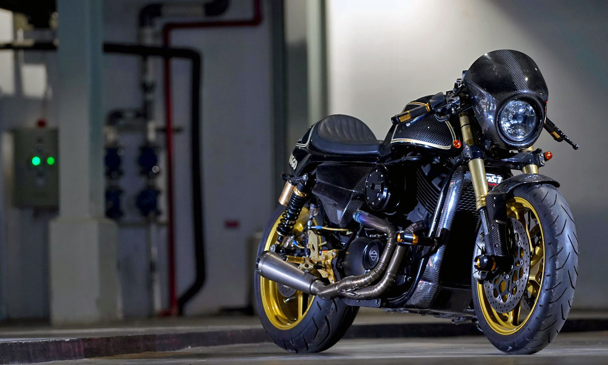 Harley Street 500 cafe racer